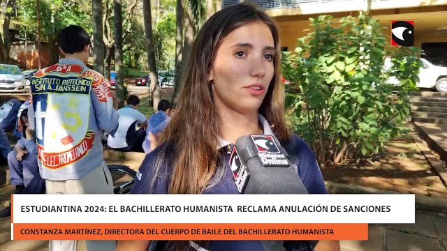 Estudiantina 2024: el Bachillerato Humanista reclama anulación de sanciones