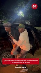 Ejército detiene otros 47 haitianos indocumentados en operativo fin de semana