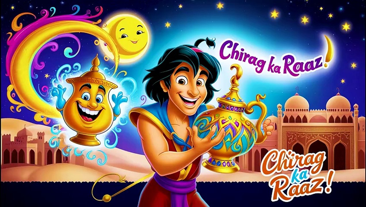 Aladin Ke Jadui Chirag Ka Raaz - Hindi Kahaniya - अलादीन के जादूई चिराग का राज