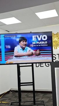 El ministro de Gobierno, Eduardo del Castillo, señaló que el propio ex presidente Evo Morales usó un arma de fuego y disparó contra policías