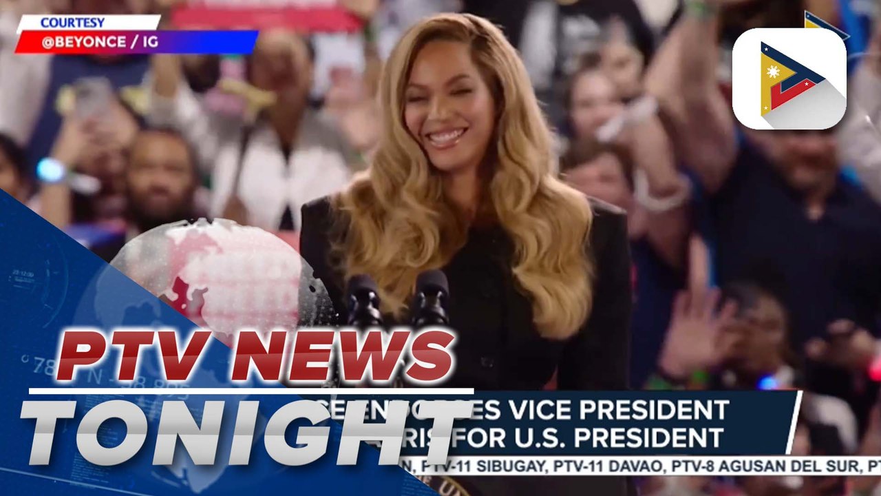 Beyonce endorses Vice President Kamala Harris for U.S. President