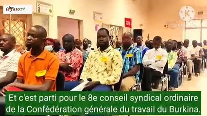 8e conseil syndical ordinaire de la CGT-B : Les membres appelés au renforcement des structures pour la défense des intérêts matériels et moraux des travailleurs et des populations