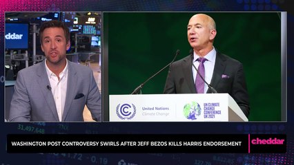 Washington Post Controversy Swirls After Jeff Bezos Kills Harris Endorsement