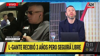 MAXI "EL BROTHER" Y L-GANTE EN VIVO EN A24