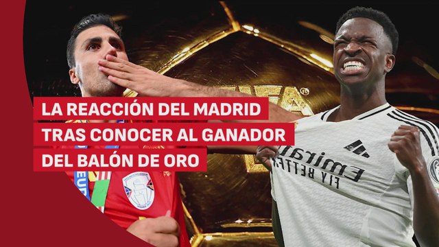 La reacción y los motivos del Real Madrid tras conocer que Vinicius no ganará el Balón de Oro