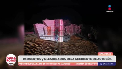 19 personas perdieron la vida en un accidente, ¿qué fue lo que pasó?