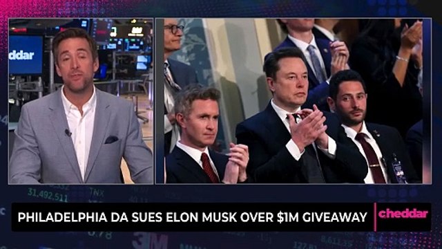 Philadelphia DA Sues Elon Musk Over $1M Giveaway