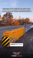 Year-long closure begins on Dequindre Road to install new water transmission main
