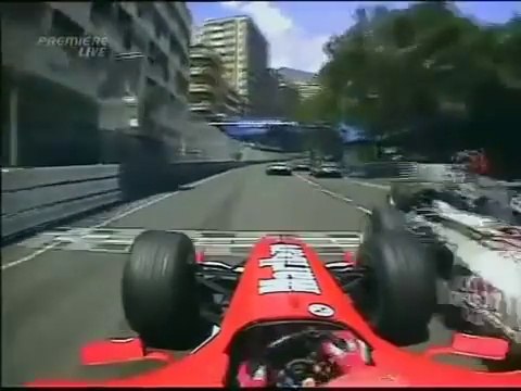 F1 – Michael Schumacher (Ferrari V10) Onboard – Monaco 2004
