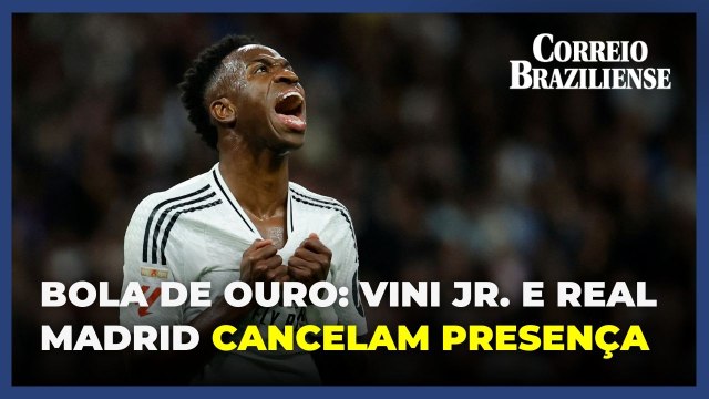 Real Madrid boicota cerimônia da Bola de Ouro por acreditar que Vinicius Jr não vai ser eleito