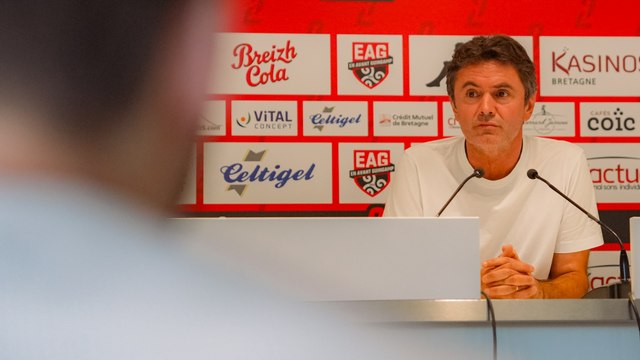 EAG - AC Ajaccio : Le point presse de Sylvain Ripoll avant d'affronter Ajaccio