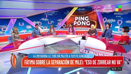 Fátima Florez rompió el silencio y habló de la separación de Javier Milei: "Eso de zorrear no va"