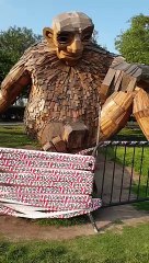 Troll Sculpture, Santiago, Chile 