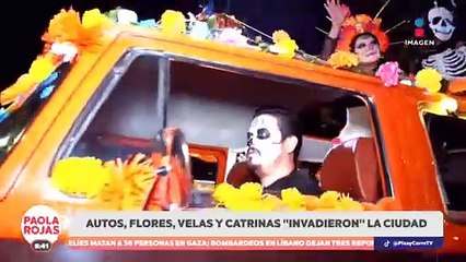 Así se vivió la Mega Procesión de Catrinas 2024 en la CDMX