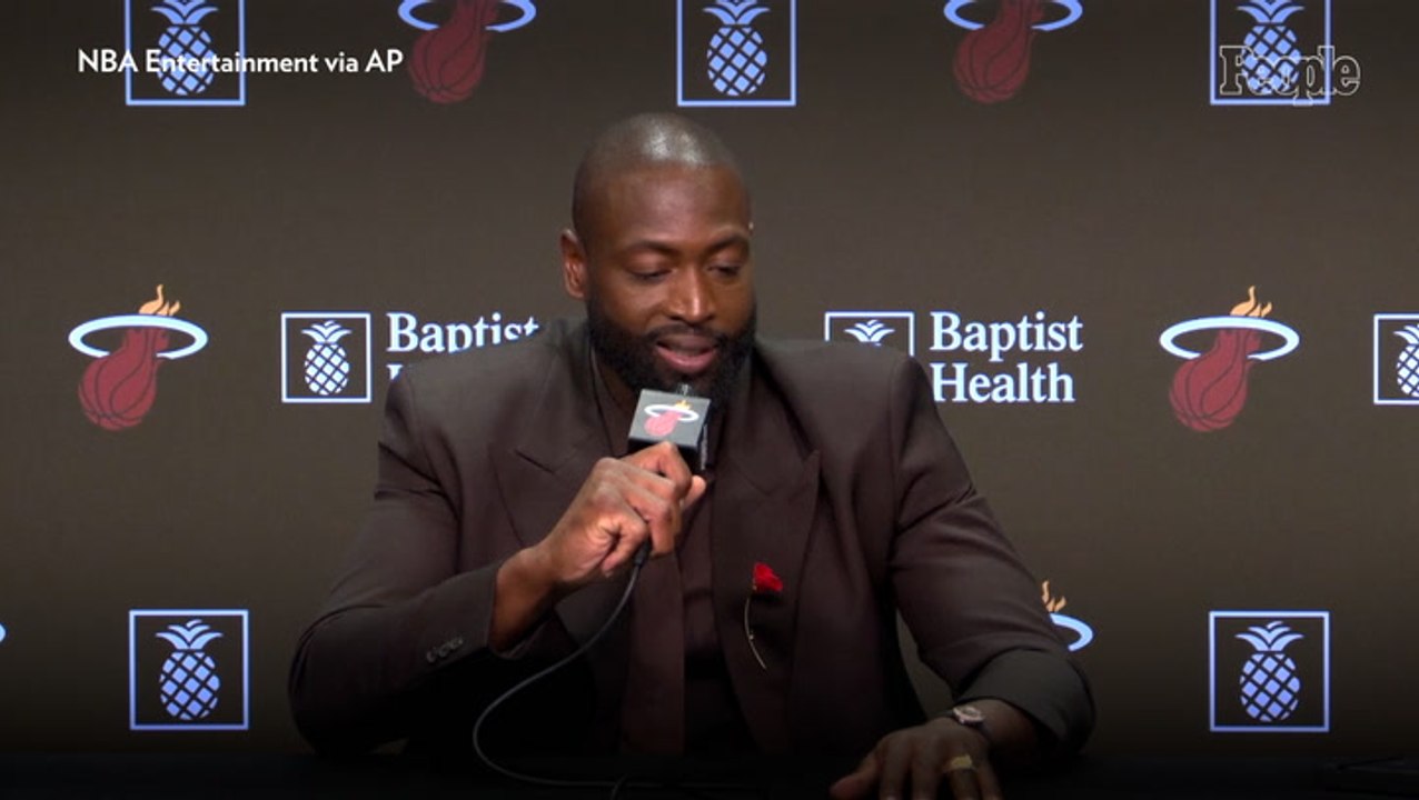 Dwyane Wade and Gabrielle Union Tear Up at His Miami Heat Statue Unveiling: ‘This Is Out of Body’