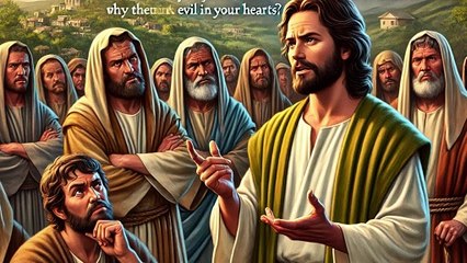 Jezus w Kafarnaum - Wstań i chodź! Ewangelia Mateusza, rozdział 9, wersety od 1 do 8