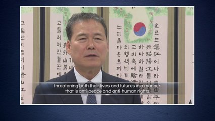 김영호 장관 "북, 명분없는 전쟁에 젊은 병사 사지로 밀어넣어" / YTN