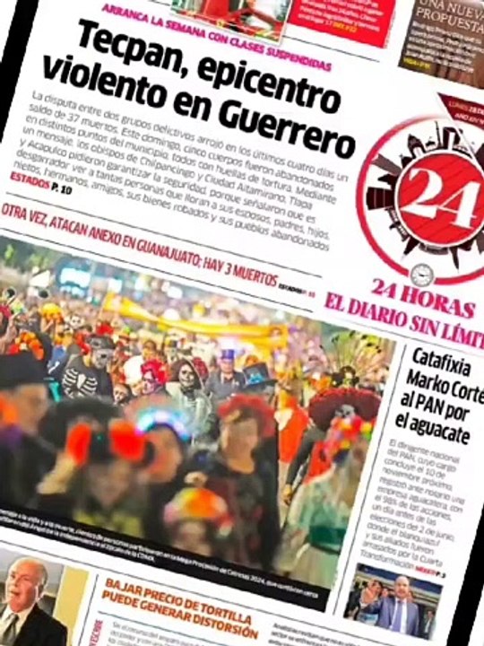 Tecpan, epicentro violento en Guerrero