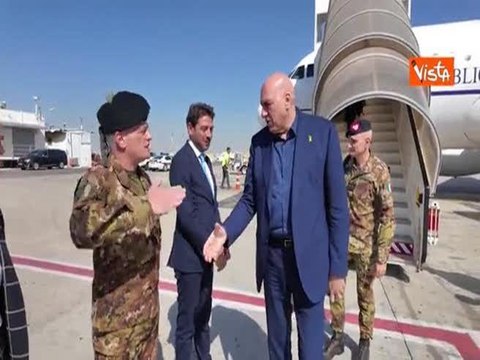 Crosetto in Israele per incontro con Ministro Difesa Gallant