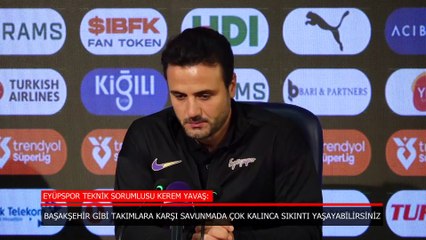 Kerem Yavaş: Puan önemli ama oyun gücümüzün lig başı gibi olması gerek