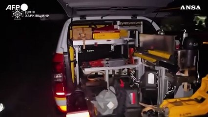 Ucraina, bombe russe sulla regione di Kharkiv: numerosi feriti