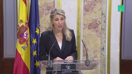 Yolanda Díaz: "Errejón me reconoció actitudes machistas y vejatorias contra las mujeres".