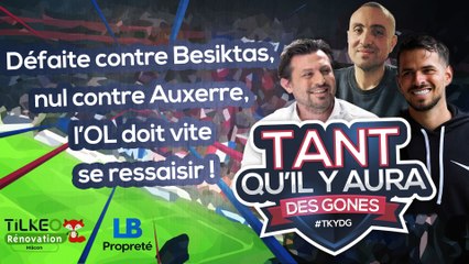 Défaite contre Besiktas, nul contre Auxerre, l’OL doit vite se ressaisir !