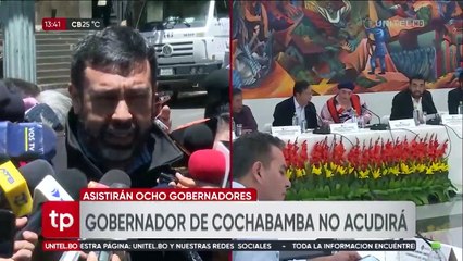 Se instala el Consejo Nacional de Autonomías sin la presencia del gobernador de Cochabamba; no se descarta tratar el conflicto por bloqueos 
