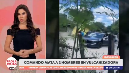 Comando armado asesina a dos hombres en vulcanizadora  de Nuevo León