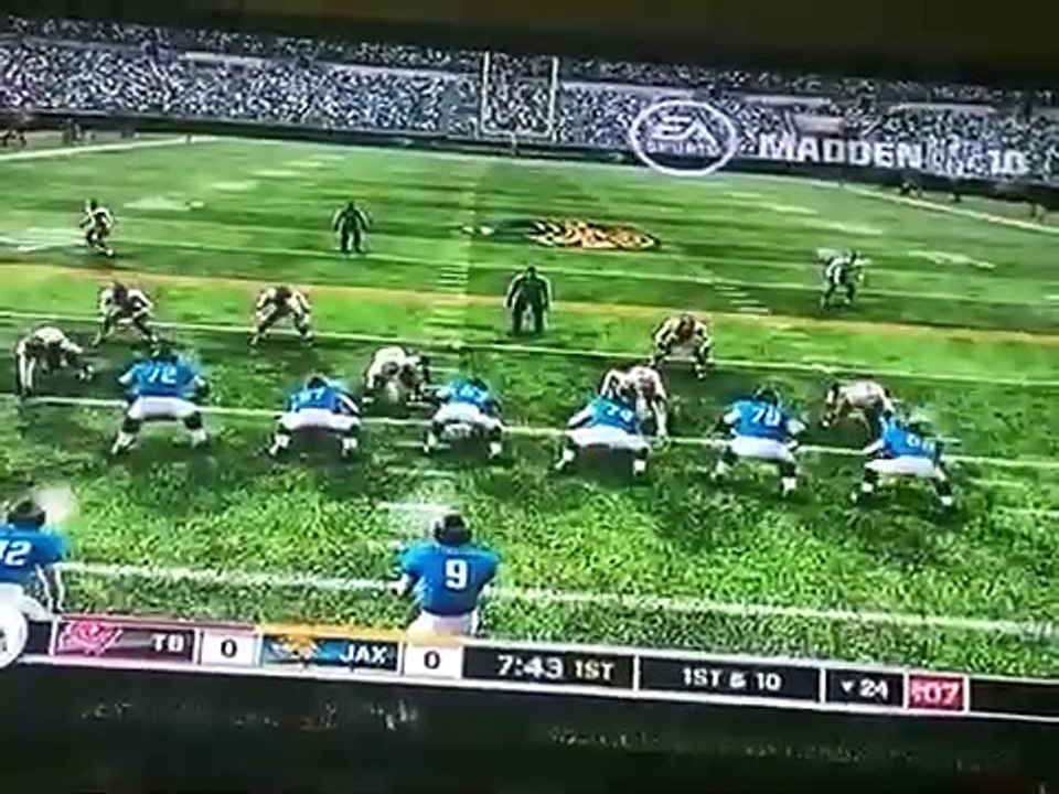 Buccaneers At Jaguars august 22 2009