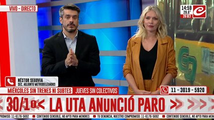 Néstor Segovia: "El problema es que el gobierno no nos quiere"