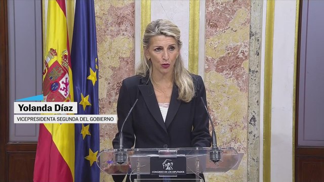 Yolanda Díaz reconoce que Sumar ha llegado tarde con el caso de Errejón y pide disculpas