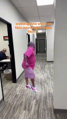 Walking into work on Mondays be like...