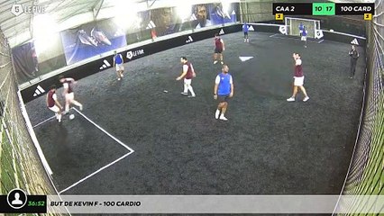 But de Kevin F - 100 Cardio