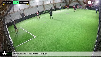 But de Jeremy M - Les Potos Masqués
