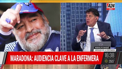 MUERTE DE MARADONA: "lo mataron y no fue la enfermera"