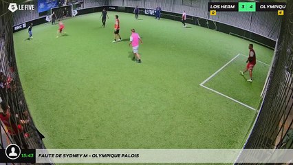 Faute de Sydney M - Olympique Palois