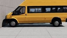 Ford Transit (Mk6) Crash Test - BeamNG.Drive #shorts 2024