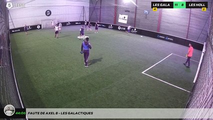 Faute de Axel B - Les Galactiques