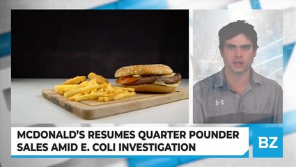 McDonald's Resumes Quarter Pounder Sales Amid E. Coli Investigation