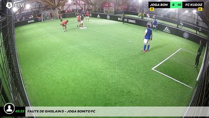 Faute de Ghislain D - Joga Bonito Fc