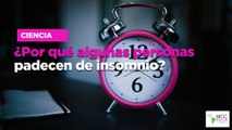 ¿Por qué algunas personas padecen de insomnio?