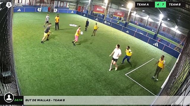 But de Wallas - Team B