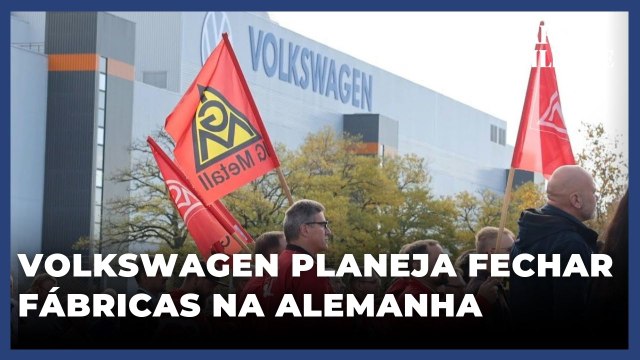 Volkswagen planeja fechar fábricas na Alemanha e cortar 'dezenas de milhares' de empregos
