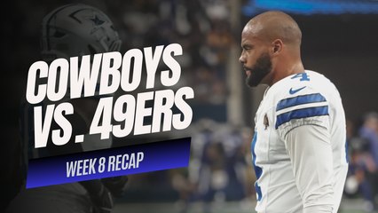 NFL FINAL UPDATE: Down to the Wire! 49ers Edge Cowboys 30-24