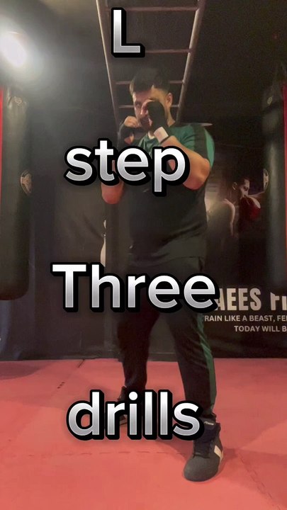 L step drills #boxing #boxeo #footworkdrills #boxingtraining  @abdulmanangloveson