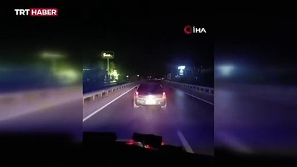Yenidoğan bebeğin bulunduğu ambulansa yol vermedi