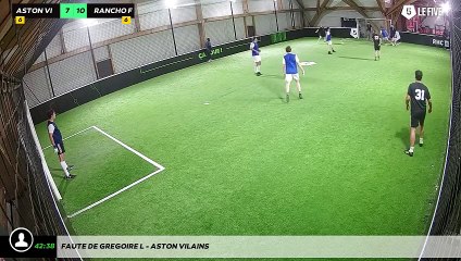 Faute de Gregoire L - Aston Vilains