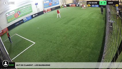 But de Clément - Les Barbarins