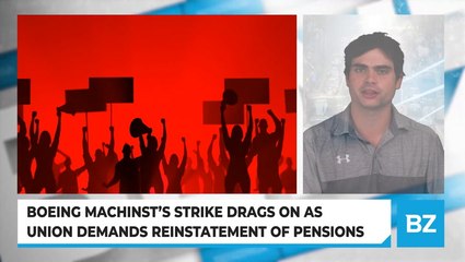Boeing Machinst's Strike Drags On As Union Demands Reinstatement Of Pensions